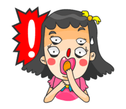 4 Eyed Girl sticker #9226247