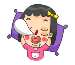 4 Eyed Girl sticker #9226248