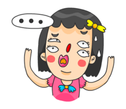 4 Eyed Girl sticker #9226250