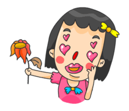 4 Eyed Girl sticker #9226251