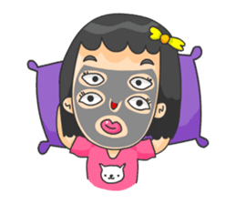 4 Eyed Girl sticker #9226252