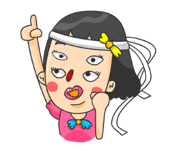 4 Eyed Girl sticker #9226253