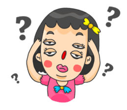 4 Eyed Girl sticker #9226255