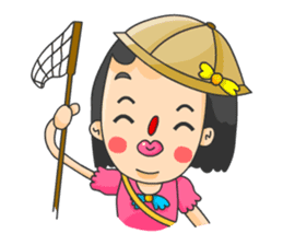 4 Eyed Girl sticker #9226256