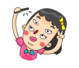 4 Eyed Girl sticker #9226257