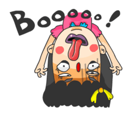 4 Eyed Girl sticker #9226259