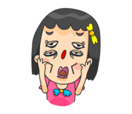 4 Eyed Girl sticker #9226260