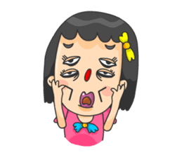 4 Eyed Girl sticker #9226260