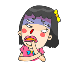 4 Eyed Girl sticker #9226262