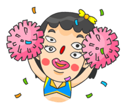 4 Eyed Girl sticker #9226263