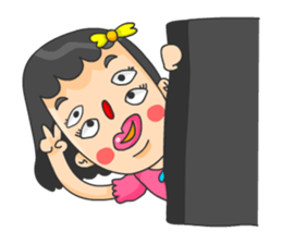 4 Eyed Girl sticker #9226266