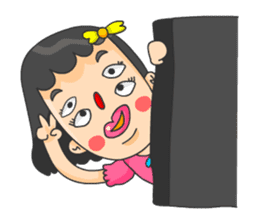 4 Eyed Girl sticker #9226266