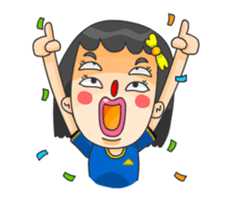 4 Eyed Girl sticker #9226269