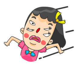 4 Eyed Girl sticker #9226270