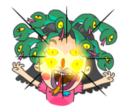 4 Eyed Girl sticker #9226271