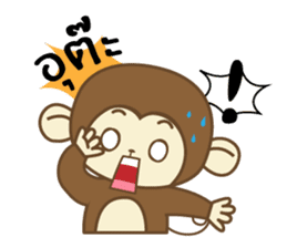 Mr.Naughty Monkey sticker #9226739