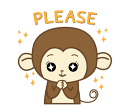 Mr.Naughty Monkey sticker #9226742