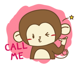 Mr.Naughty Monkey sticker #9226747