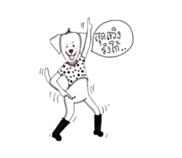 Tongyu super dog by Lynkimyu sticker #9226835