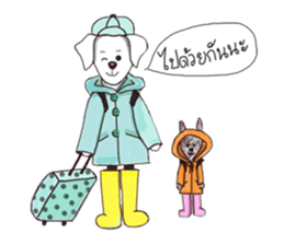 Tongyu super dog by Lynkimyu sticker #9226836