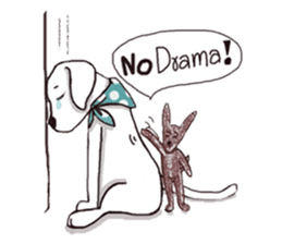 Tongyu super dog by Lynkimyu sticker #9226837