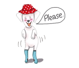 Tongyu super dog by Lynkimyu sticker #9226844