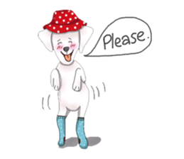 Tongyu super dog by Lynkimyu sticker #9226844