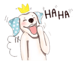 Tongyu super dog by Lynkimyu sticker #9226854