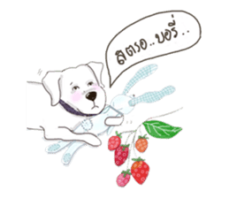 Tongyu super dog by Lynkimyu sticker #9226856
