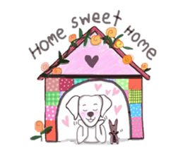 Tongyu super dog by Lynkimyu sticker #9226871