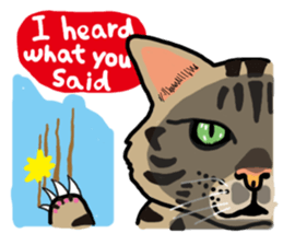 Two cats- Cola and Chocolate sticker #9228036