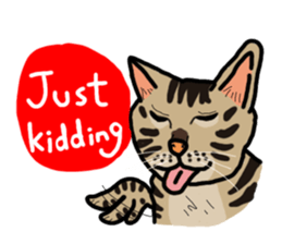 Two cats- Cola and Chocolate sticker #9228037