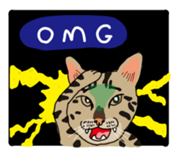 Two cats- Cola and Chocolate sticker #9228039