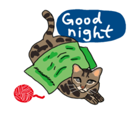 Two cats- Cola and Chocolate sticker #9228050