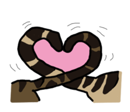 Two cats- Cola and Chocolate sticker #9228059