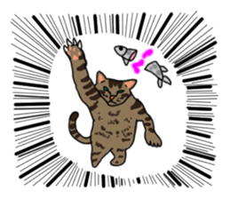 Two cats- Cola and Chocolate sticker #9228065