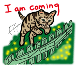 Two cats- Cola and Chocolate sticker #9228069