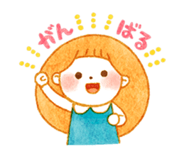 girl and old english sheepdog. sticker #9228313