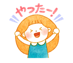 girl and old english sheepdog. sticker #9228326