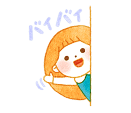 girl and old english sheepdog. sticker #9228328