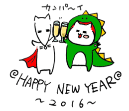 MONSTER CAT(WINTER Ver) sticker #9228717