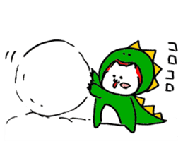 MONSTER CAT(WINTER Ver) sticker #9228733