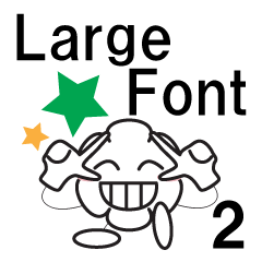 Enjoy the English Large Font 2