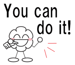 Enjoy the English Large Font 2 sticker #9228866