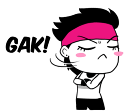 Cute Fighter Girl sticker #9228898