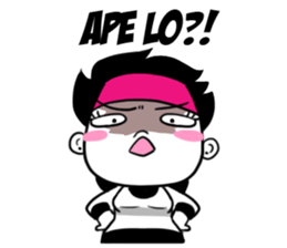 Cute Fighter Girl sticker #9228904