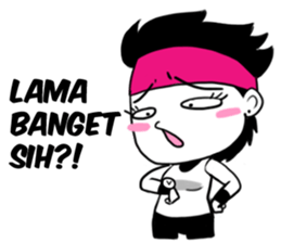 Cute Fighter Girl sticker #9228907