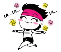 Cute Fighter Girl sticker #9228909