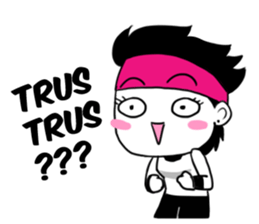 Cute Fighter Girl sticker #9228910