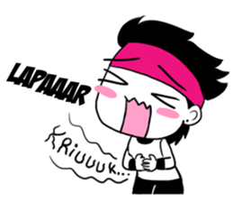 Cute Fighter Girl sticker #9228913